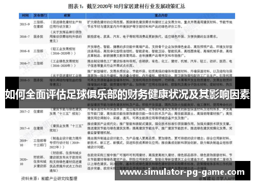 如何全面评估足球俱乐部的财务健康状况及其影响因素